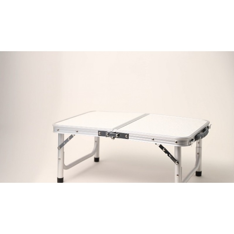 RedSwing 소형 접이식 테이블 2피트, 소형 접이식 테이블 높이 조절 가능, 경량 휴대용 알루미늄 캠핑 테이블, 높이 3개, 23인치 x 15인치 x 10인치