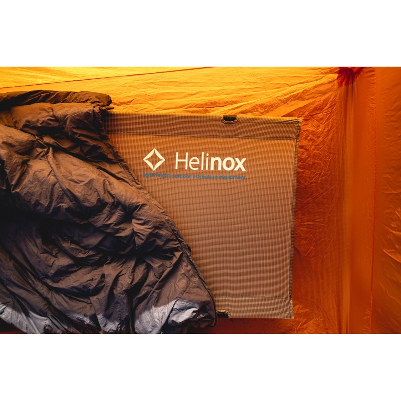 Helinox Lite 유아용 침대 초경량, 콤팩트, 접이식, 휴대용 캠핑 유아용 침대, 블랙