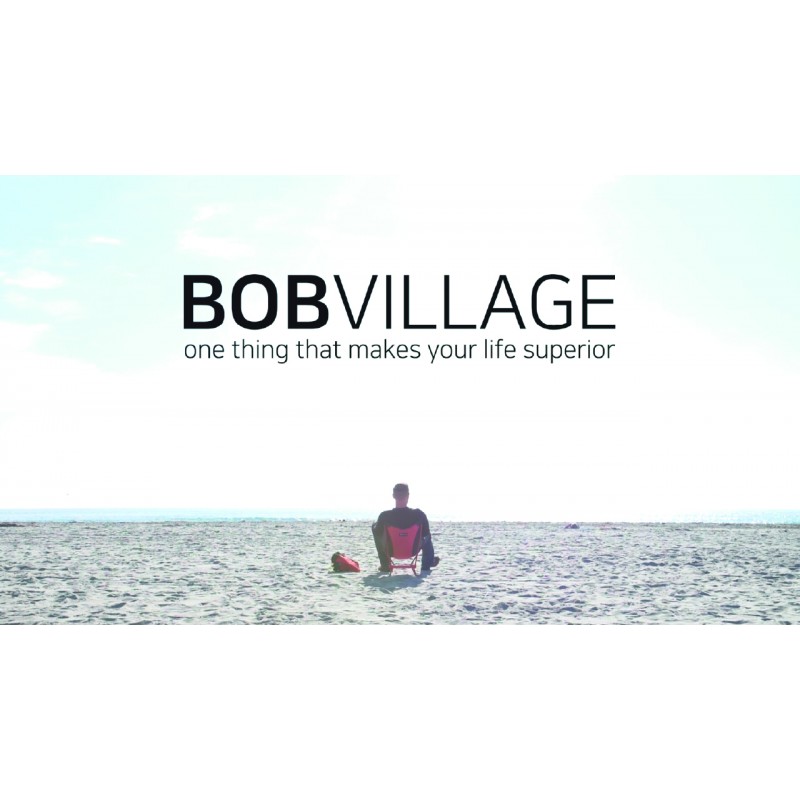 BOBVILLAGE 초경량 접이식 캠핑 의자, Cordura 패브릭, 해변 여행 하이킹 피크닉 축제 및 모든 야외 활동을 위한 휴대용 소형 잔디 의자