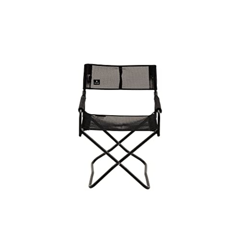 Snow Peak 메쉬 접이식 의자 - 캠핑, 하이킹 등을 위한 접이식 캠핑 의자 - 파티오에 완벽한 야외용 메쉬 의자 - 경량 및 휴대용 캠핑 장비