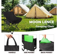 DARCHEN 캠핑 의자 배낭 의자 야외 해변용 운반 가방이 있는 휴대용 소형 초경량 야외 접이식 하이킹 의자…