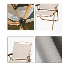 SIANEOO 휴대용 접이식 의자 야외 가구 여행용 캠핑, 낚시 피크닉, 초경량 로우 비치 콘서트 캠핑 접이식 의자(카키색, 대형)를 위한 팔걸이가 있는 소형 의자 알루미늄