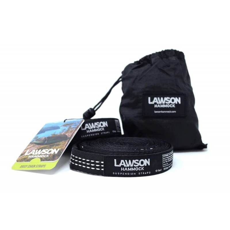 Lawson Hammock Ultimate 번들, Blue Ridge 캠핑 해먹, 나무 친화적인 스트랩, 안정 장치 키트, 언더퀼트 포함