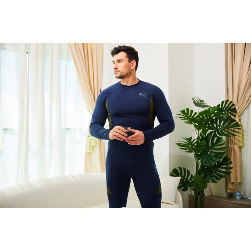 CL conballaria Mens 열 속옷 세트 플라이, 롱 존스 기본 레이어 겨울 사냥 장비 스포츠 상단 및 하단 XS-4XL