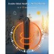 손난로 충전식, 10000mAh 15시간 긴 따뜻함 손난로, 전기 재사용이 가능한 휴대용 포켓 손난로/전원 은행, 2S 양면 급속 가열 및 3단계 열 - 따뜻한 선물