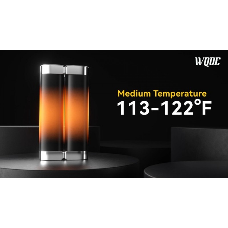 손난로 충전식 2팩 - WQOE 5000mAh 전기 손난로 보조베터리, USB 휴대용 재사용 가능한 손난로, 야외 스포츠, 사냥, 캠핑, 여성 남성을 위한 겨울 선물용으로 적합