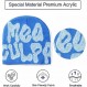 Jashlife MEA Culpa Beanies 모자 여성용 라인 석 포함 남성용, y2k Beanies 모자 힙합 소프트 스트레치 따뜻한 니트 Slouchy Cap