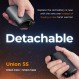 OCOOPA Union U5s 손난로 충전식, 배터리 교체 가능 Handwarmer 10000mAh, 4단계 전기 히터, 15시간 따뜻함, 골프에 적합, 남성용 사냥 선물