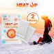HEAT UP 손난로(20 및 40쌍 팩 이용 가능) - 최대 12시간까지 지속되는 프리미엄 품질의 가열식 손난로 - 안전하고 자연 공기에 의해 활성화되는 무취 난로