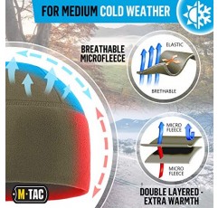 M-Tac 양털 시계 모자 - 육군 군사 전술 비니 모자 겨울 해골 모자