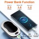 충전식 10000mAh USB 보조베터리 재사용 가능한 손난로 3가지 열 레벨, 전기 손난로 양면 가열