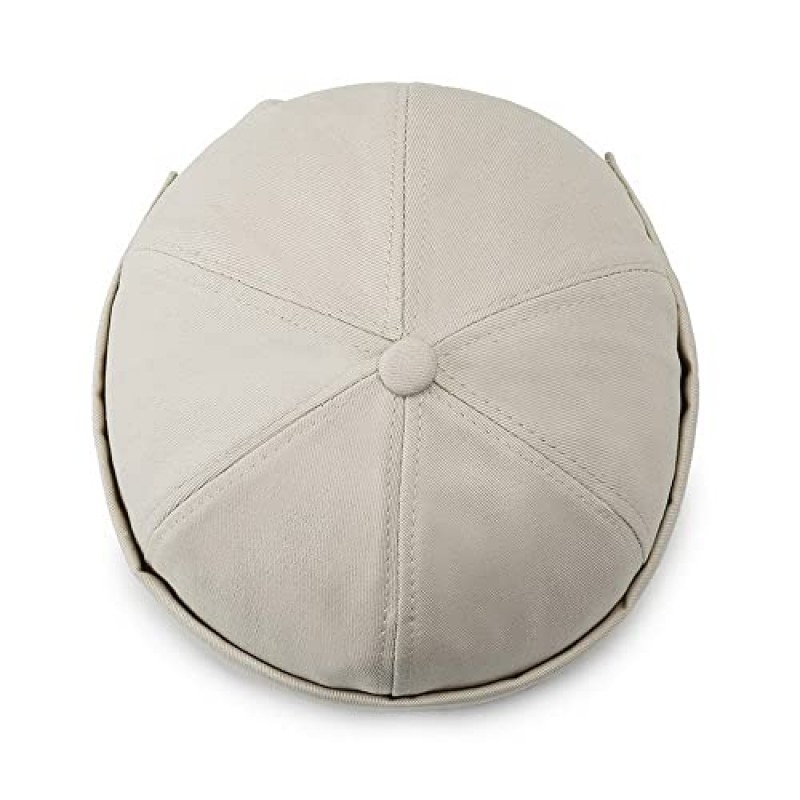 남성용 면 Skullcap 선원 무모한 복고풍 압연 커프 도커 모자 Beanies 스트리트 캐주얼 비니 모자