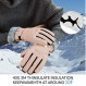 Accsa 여성 겨울 스키 장갑 3M Thinsulate 방수 및 방풍 스노우 장갑 스키 미끄럼 방지 장갑