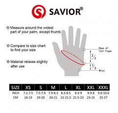 SAVIOR HEAT 가열 장갑, 겨울 야외용 남녀 공용 충전식 배터리 구동 전기 가열 장갑