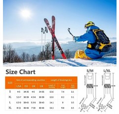 남성 여성용 가열 양말, 5V/5000mAh 배터리 구동 충전식 전기 가열 양말, APP 원격 제어 기능이 있는 전기 가열 양말, 겨울 스키 야외 사냥용