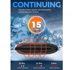OCOOPA 충전식 손난로, 10000mAH 전기 손난로 겨울 따뜻한 15시간 남성과 여성을 위한 휴대용 손 히터, 야외 실내 캠핑/낚시/자전거/오토바이/스키