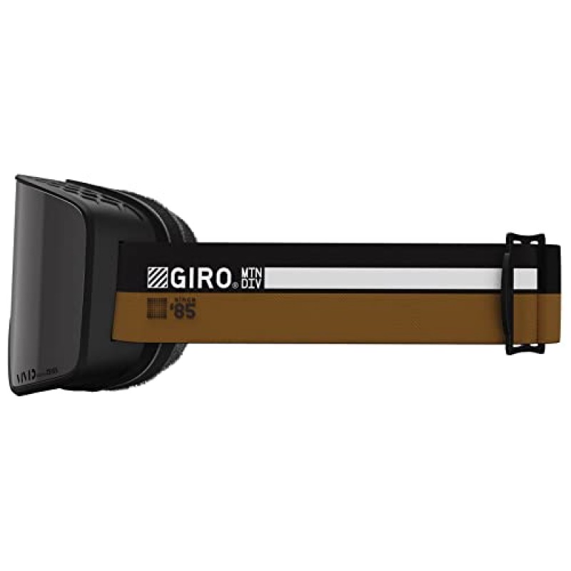 Giro Method 스키 고글 - 남성, 여성 및 청소년용 스노우 고글 - 2개의 VIVID 렌즈가 포함된 퀵 체인지 - 김서림 방지 벤트 기술 - OTG