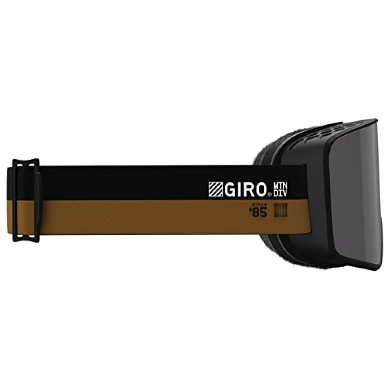 Giro Method 스키 고글 - 남성, 여성 및 청소년용 스노우 고글 - 2개의 VIVID 렌즈가 포함된 퀵 체인지 - 김서림 방지 벤트 기술 - OTG