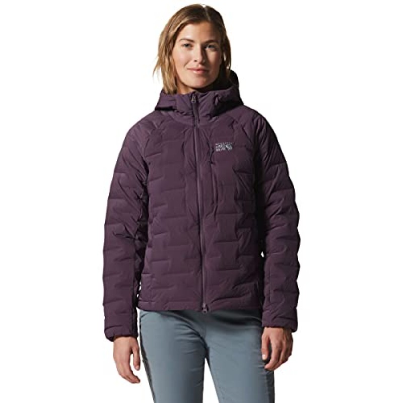 Mountain Hardwear 하이킹, 백패킹, 캠핑 및 일상복용 여성용 StretchDown 후디 | 절연 및 내구성