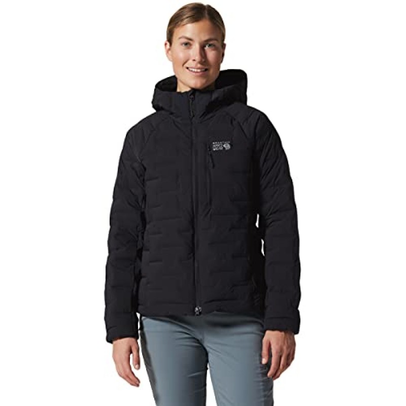Mountain Hardwear 하이킹, 백패킹, 캠핑 및 일상복용 여성용 StretchDown 후디 | 절연 및 내구성