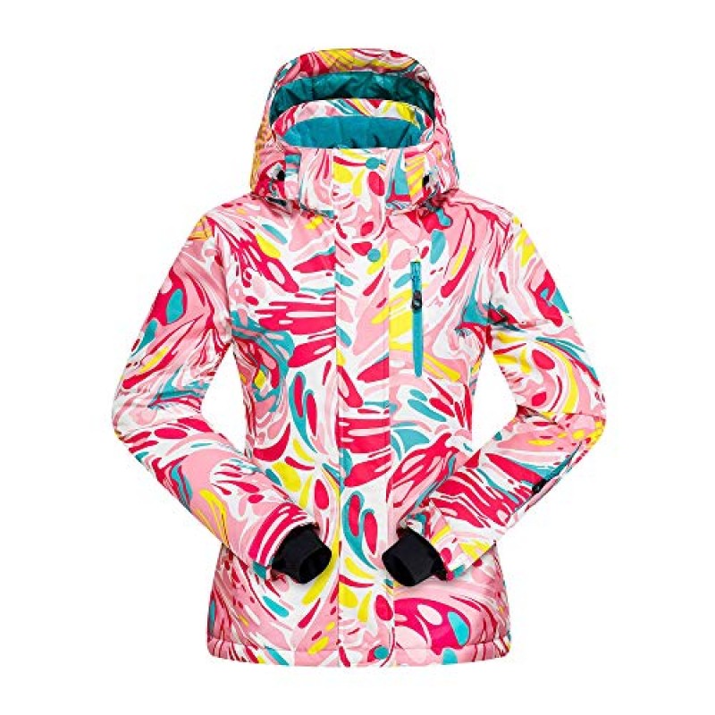 여자 절연 스키 재킷 바지 세트 방풍 방수 어린이 스키 복 Snowsuit for Kids