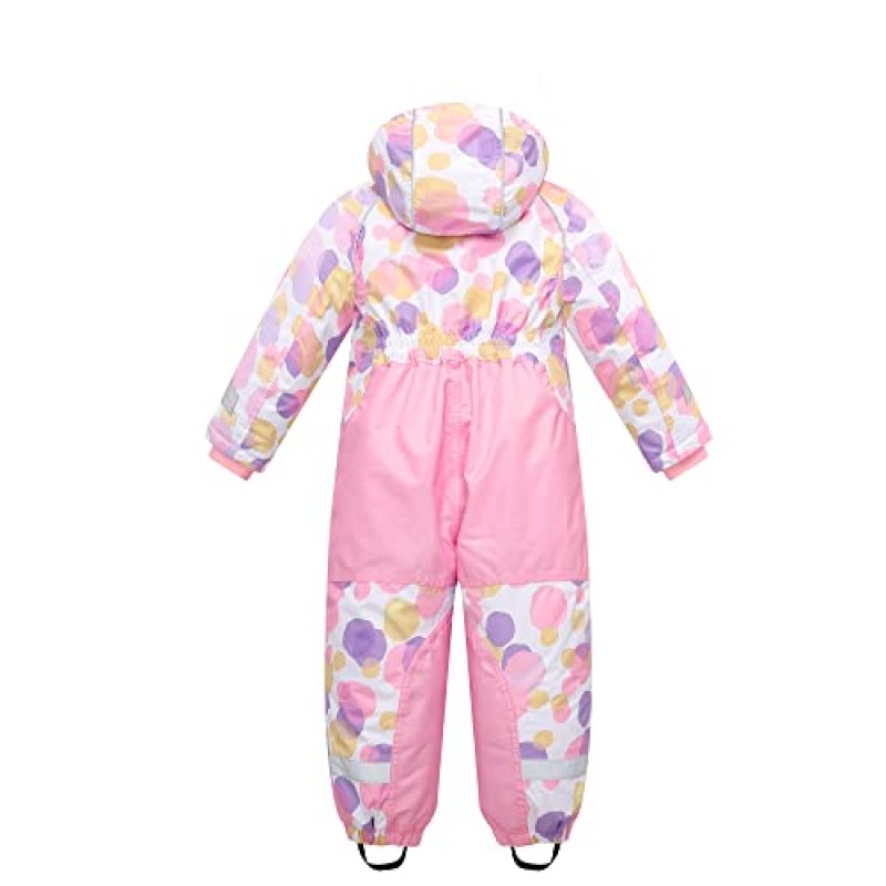 어린이를위한 Yueta Snowsuit 방수 원피스 스키 복 스노우 점프 슈트 겨울 스노우 보드에 따뜻하게 유지