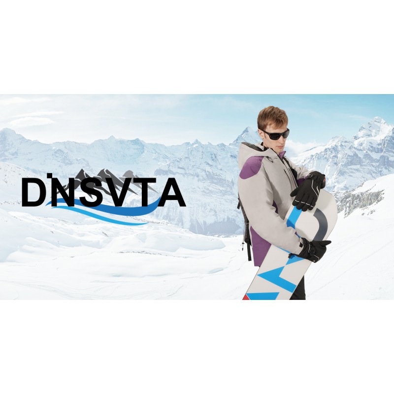 DINSVTA 가열 장갑, 남여 겨울 스키 장갑, 스키 스노우 보드 스노우 하이킹 사냥 겨울 야외용 충전식 전기 난방 장갑