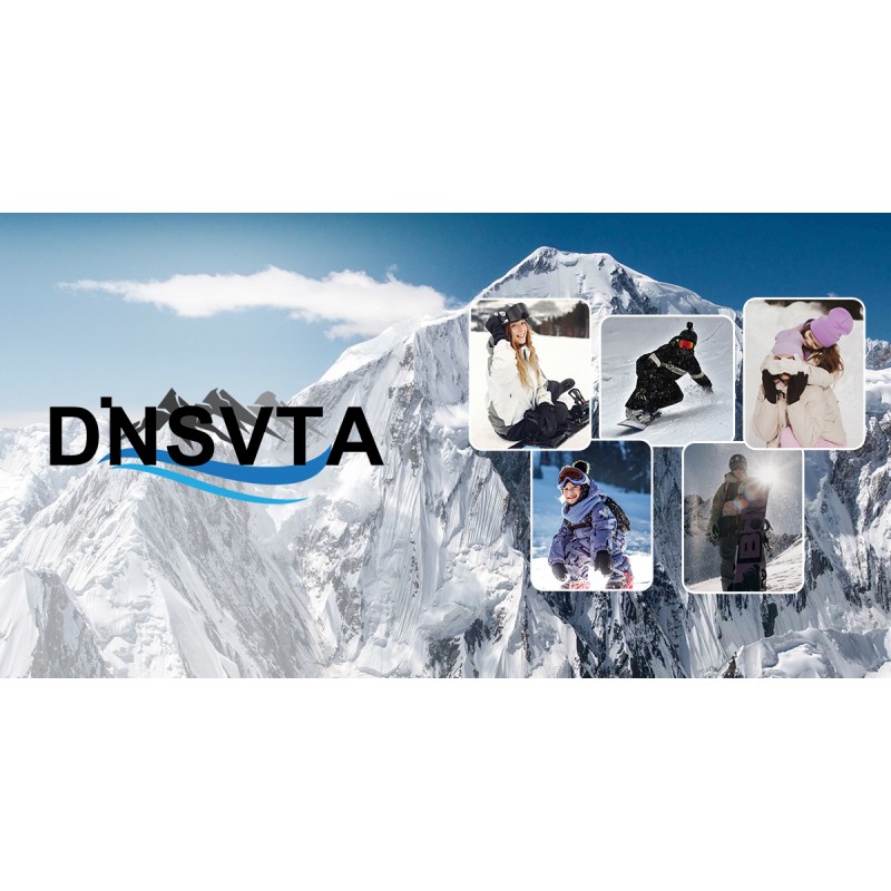 DINSVTA 가열 장갑, 남여 겨울 스키 장갑, 스키 스노우 보드 스노우 하이킹 사냥 겨울 야외용 충전식 전기 난방 장갑