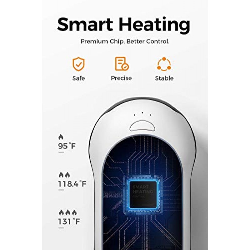OCOOPA 2팩 손난로 충전식, 클래식 10000mAh 및 방수 10000mAh,H01 및 H01-PD PRO