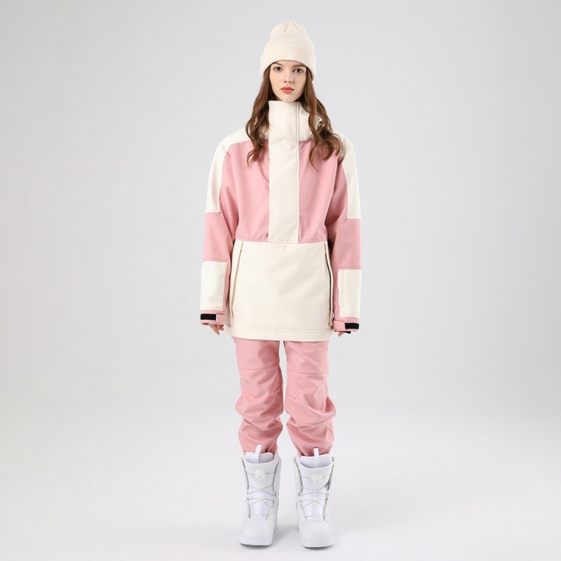 SEARIPE 여성 스키 재킷과 바지 세트 커플 방풍 스키 복 겨울 스포츠를위한 남성 방수 2 피스 Snowsuits