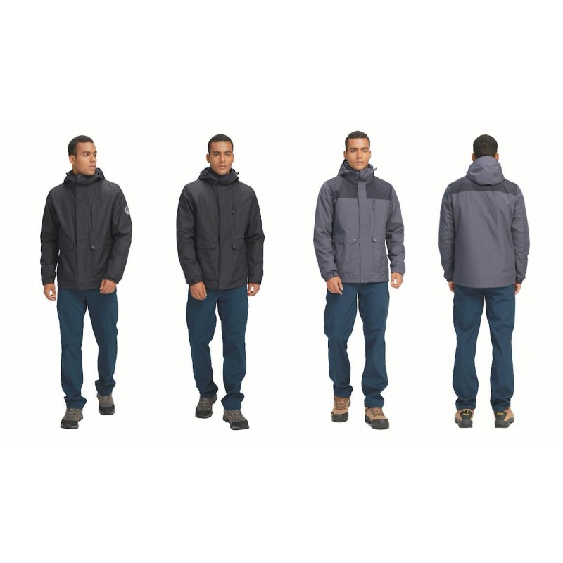 CAMEL CROWN Mens 3-in-1 스키 자켓 방수 겨울 코트 비 야외 하이킹을위한 따뜻한 산 스노우 자켓