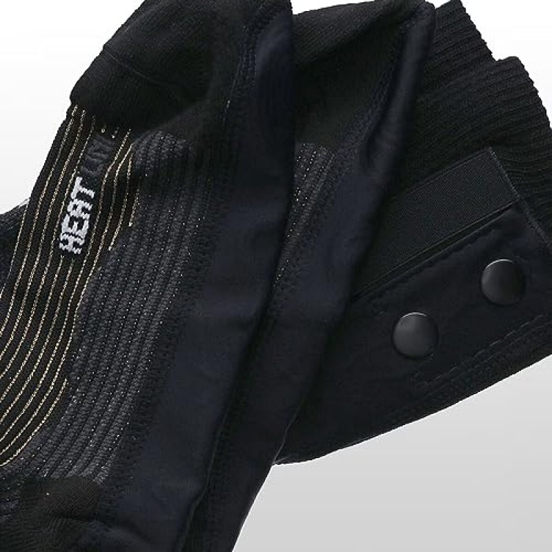 Therm -ic 남성용 V2 Uni-Ultra 따뜻하고 내구성이 뛰어난 기술 장착 수분 흡수 겨울 스포츠 스키 파워 가열 양말