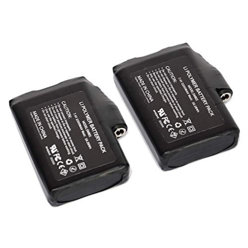 day Wolf 가열 스키 장갑 및 가열 장갑 라이너 및 7.4V 2200mAh 충전식 배터리