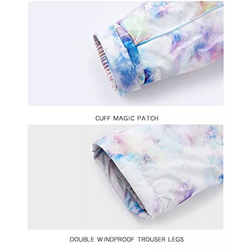 SEARIPE 소녀와 소년의 Snowsuits 원피스 점프 슈트 겨울 따뜻한 스키 복 어린이 유아 방수 전체 야외