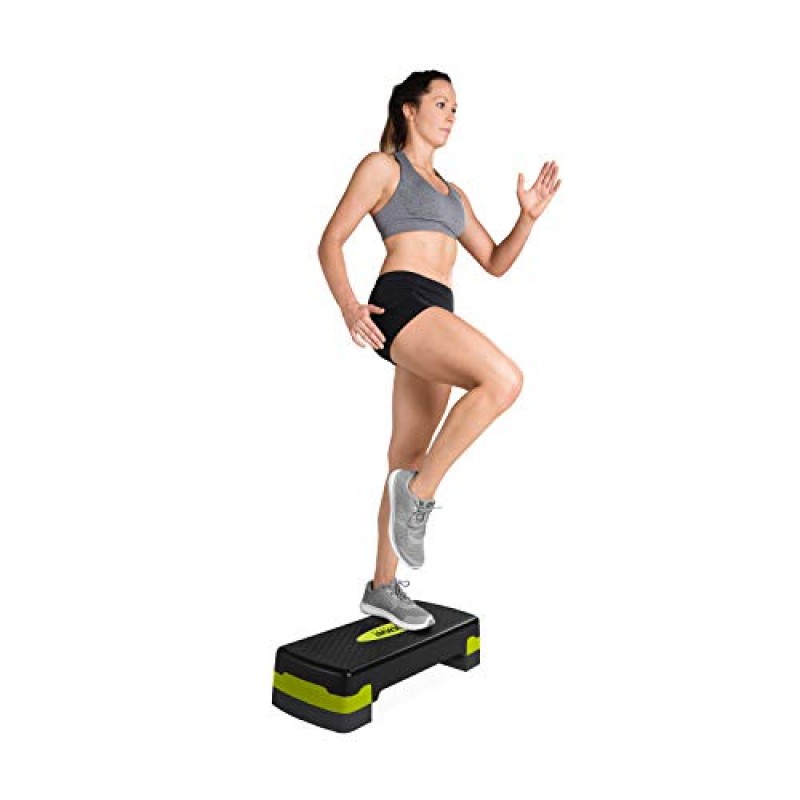 Tone Fitness 컴팩트 에어로빅 스텝 플랫폼 | 운동 단계