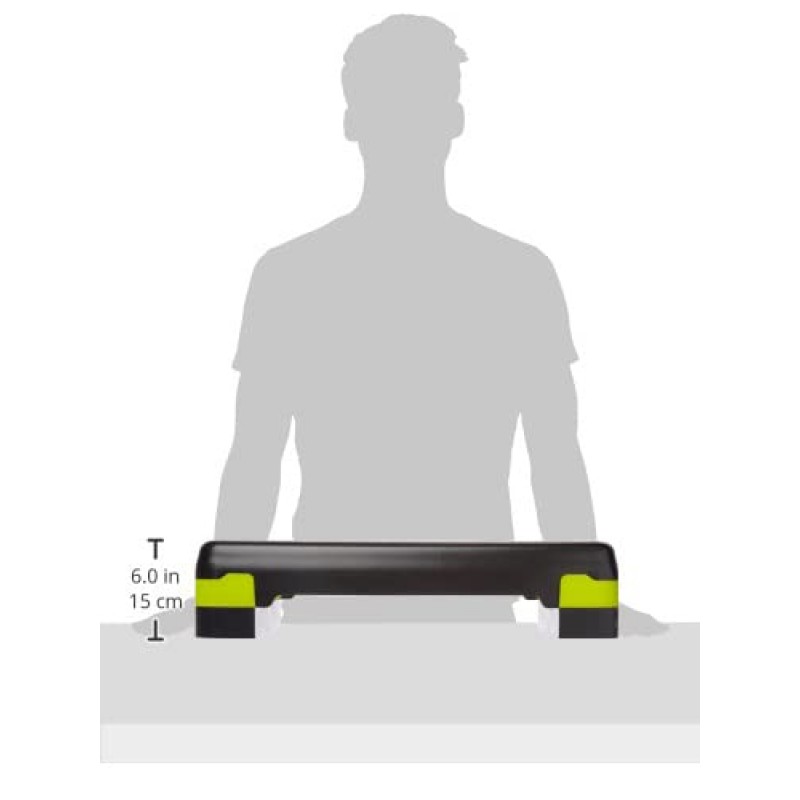 Tone Fitness 컴팩트 에어로빅 스텝 플랫폼 | 운동 단계