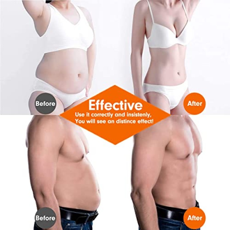 FOPIE ABS 복부 토닝 트레이너, 복근 운동 장비, 남성 및 여성을 위한 Ab 스포츠 운동 벨트