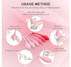 골반저 강화 및 조임 운동을 위해 의사가 권장하는 Jannsk Kegel 여성용 피트니스 볼, 기본 및 고급 케겔 피트니스 제품