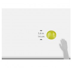 Tone Fitness HHKC-TN006 부드러운 무게의 토닝 볼, 6파운드, 1개, 녹색