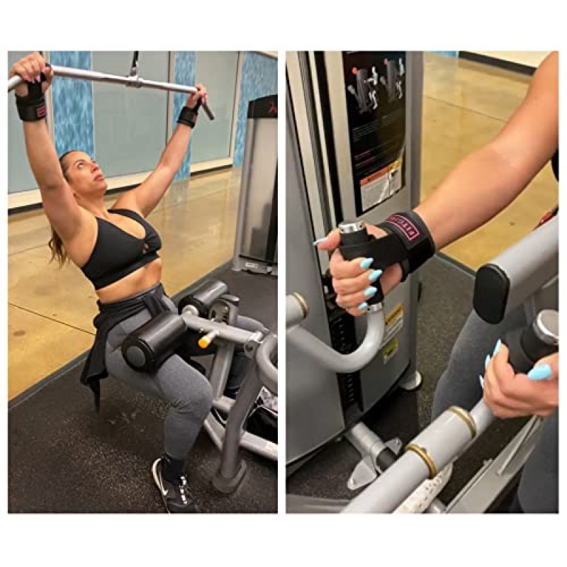 FITGIRL - 여성용 역도용 손목 스트랩, 다리, 등, 어깨, 코어 근육 강화를 위한 체육관 리프팅 랩