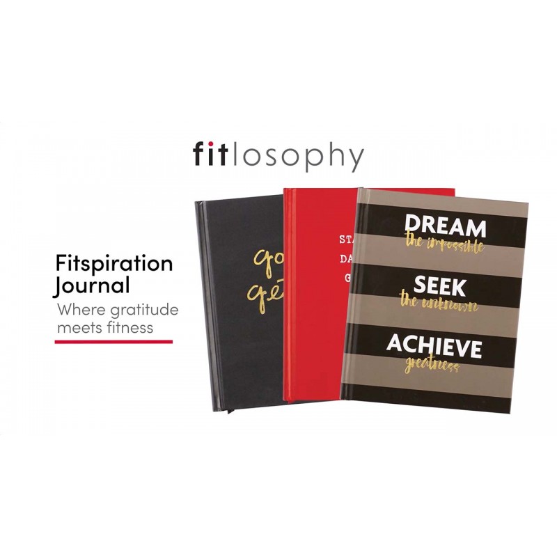 Fitlosophy Fitspiration 저널: 16주간의 피트니스 영감 안내