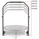 40" 원형 피트니스 트램펄린용 Newan Rebounder 핸들 바 액세서리, 편안한 폼 핸들, 직경 2.5CM/0.98IN 사이의 발 튜브에만 적용 가능(트램펄린은 포함되지 않음)