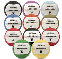 Champion Sports Rhino Promax 슬램 볼, 미끄럼 방지 그립이 있는 소프트 쉘 - 슬래밍, 바운싱, 던지기용 의학 벽 공 - 역도, TRX, 플라이오메트릭스, 크로스 트레이닝용 운동 볼 세트