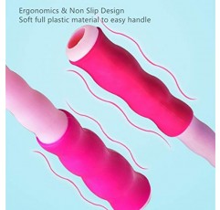 Yopay 4팩 어린이용 줄넘기, 조정 가능한 얽힘 - 소녀, 소년, 여성, 남성을 위한 무료 세그먼트 피트니스 줄넘기, 건강 유지, 훈련, 운동, 가정 운동, 9피트, 크리스마스 선물