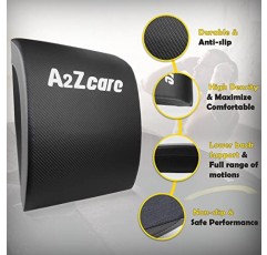 A2ZCARE Ab 매트 Ab 운동 매트 Ab 운동을 위한 운동 장비 매트, 모든 동작 범위의 Ab 운동을 위한 복부 및 코어 트레이너 매트, 홈 체육관용 운동 매트