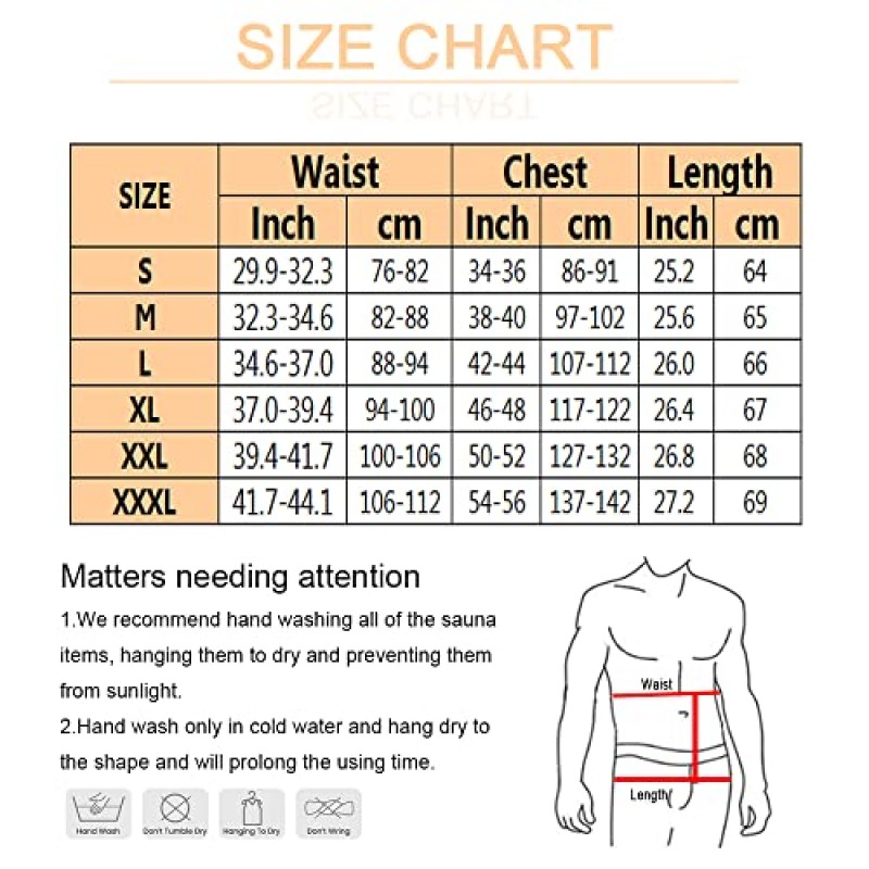 남성용 NINGMI 사우나 정장 뜨거운 땀 정장 사우나 셔츠 땀 바디 셰이퍼 운동 네오프렌 정장 지퍼 반팔
