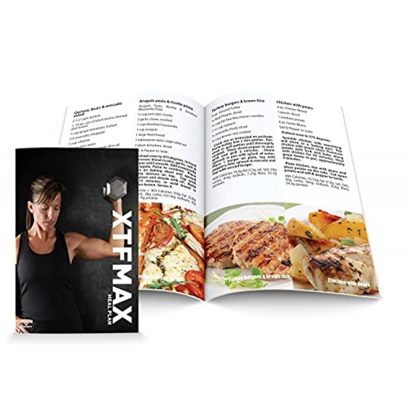 XTFMAX: 12개의 운동 비디오 + 트레이닝 캘린더, 피트니스 가이드, 영양 계획이 포함된 90일 DVD 운동 프로그램