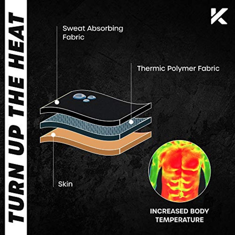 Kewlioo 남성용 히트 트래핑 풀오버 땀 강화 조끼
