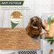 ProsourceFit 나뭇결 퍼즐 매트 1/2인치, 운동 장비, 집 및 체육관에서의 운동을 위한 EVA 폼 연동 바닥 타일 6개(24SQ FT); 사무실 작업 공간을 위한 피로 방지 보호 바닥재