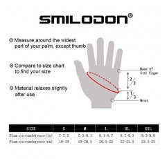 Smilodon 운동 장갑 남성 여성 핑거리스 정품 가죽 역도 장갑 손목 지원 패딩 손바닥 보호 체육관 운동 피트니스 훈련 리프트 통기성